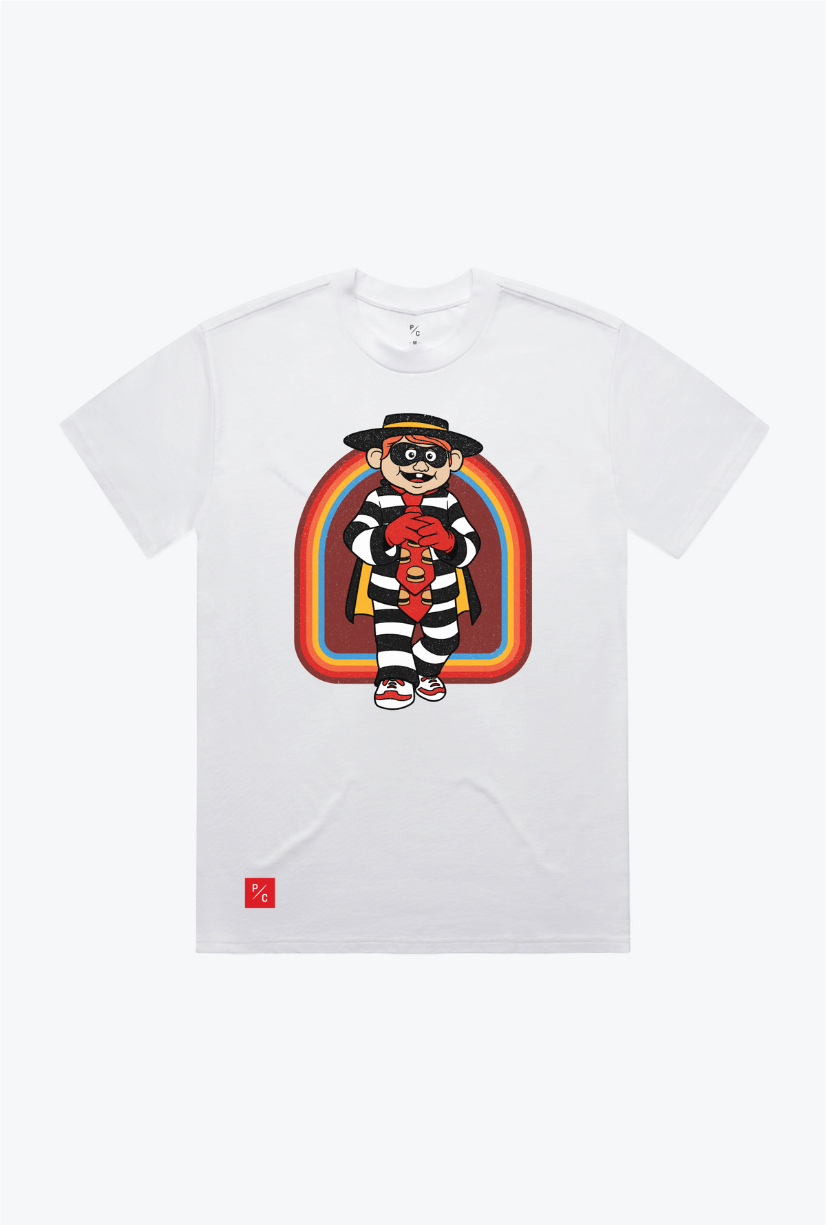 P/C x McDonald's Retro Hamburglar T-Shirt - White