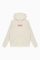Atlanta Braves Heavyweight Hoodie - Ivory