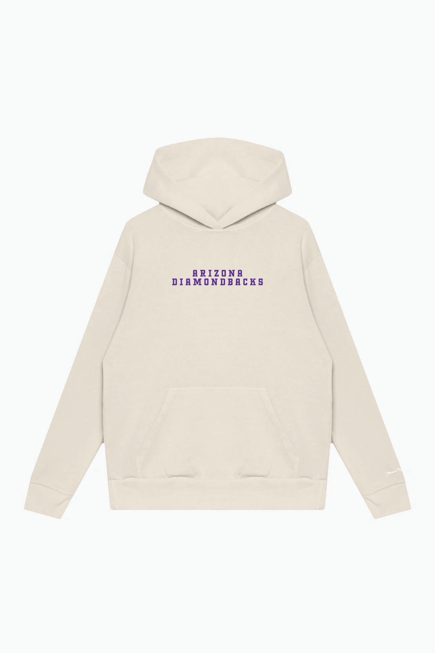 Arizona Diamondbacks Heavyweight Hoodie - Ivory