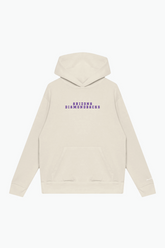 Arizona Diamondbacks Heavyweight Hoodie - Ivory