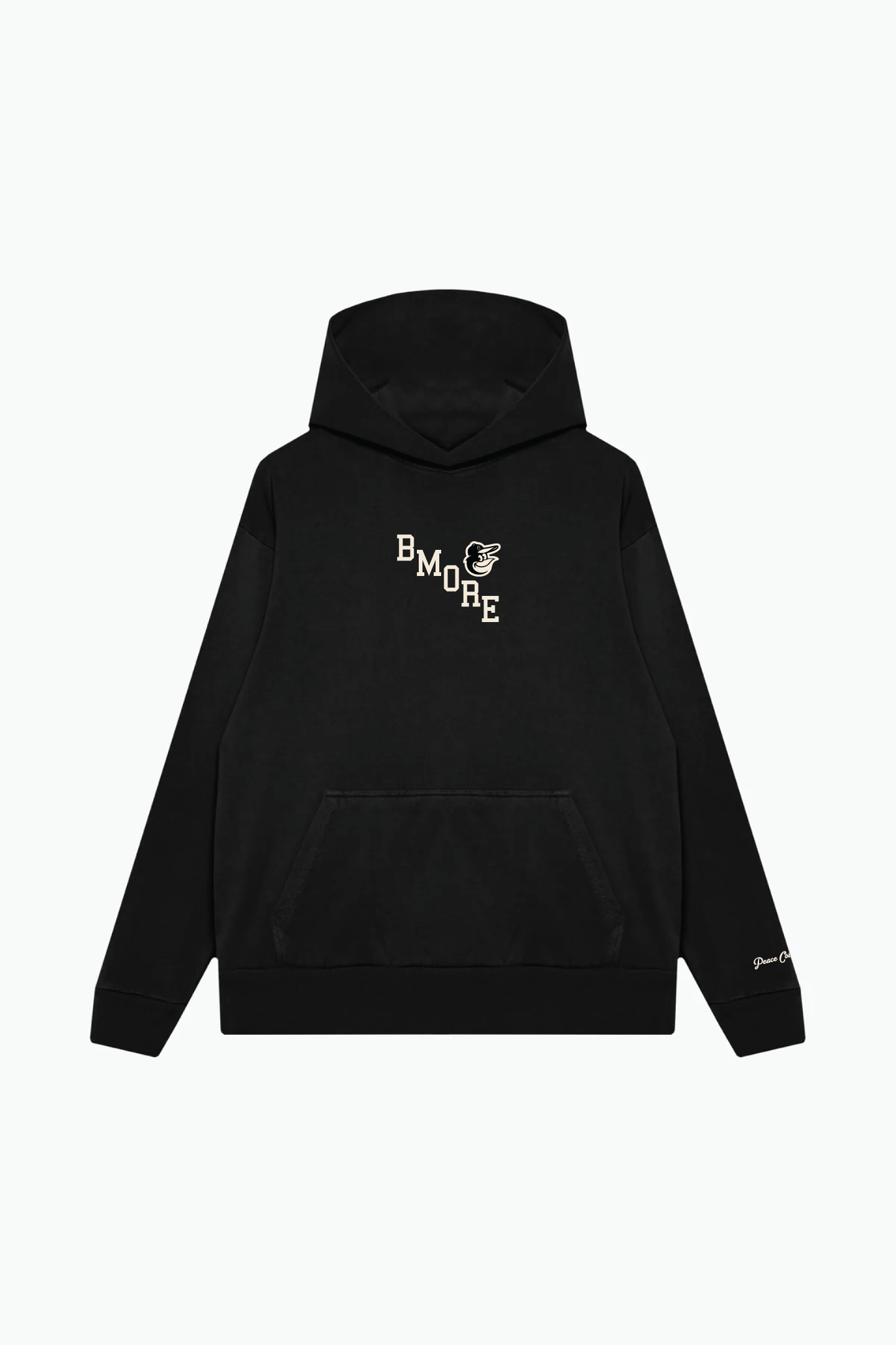 Baltimore Orioles Heavyweight Hoodie - Black
