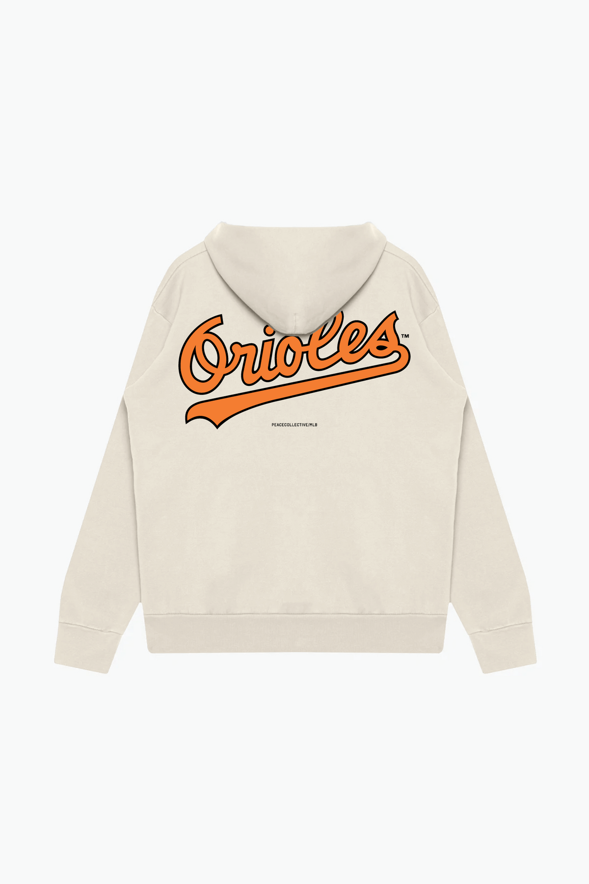 Baltimore Orioles Heavyweight Hoodie - Ivory
