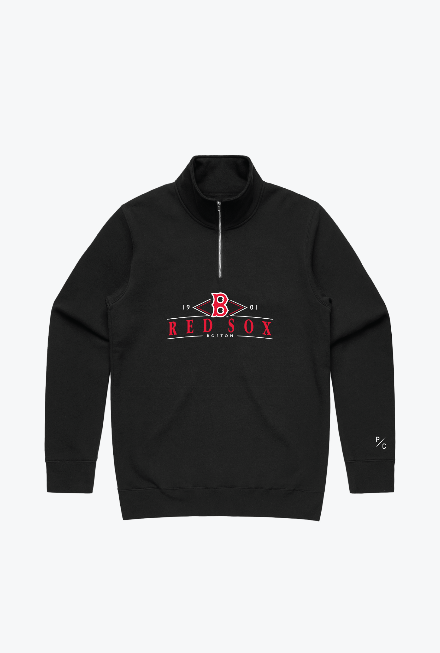 Boston Red Sox 1/4 Zip - Black