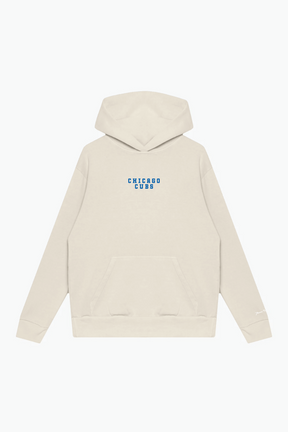 Chicago Cubs Heavyweight Hoodie - Ivory