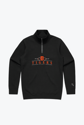 Detroit Tigers 1/4 Zip - Black