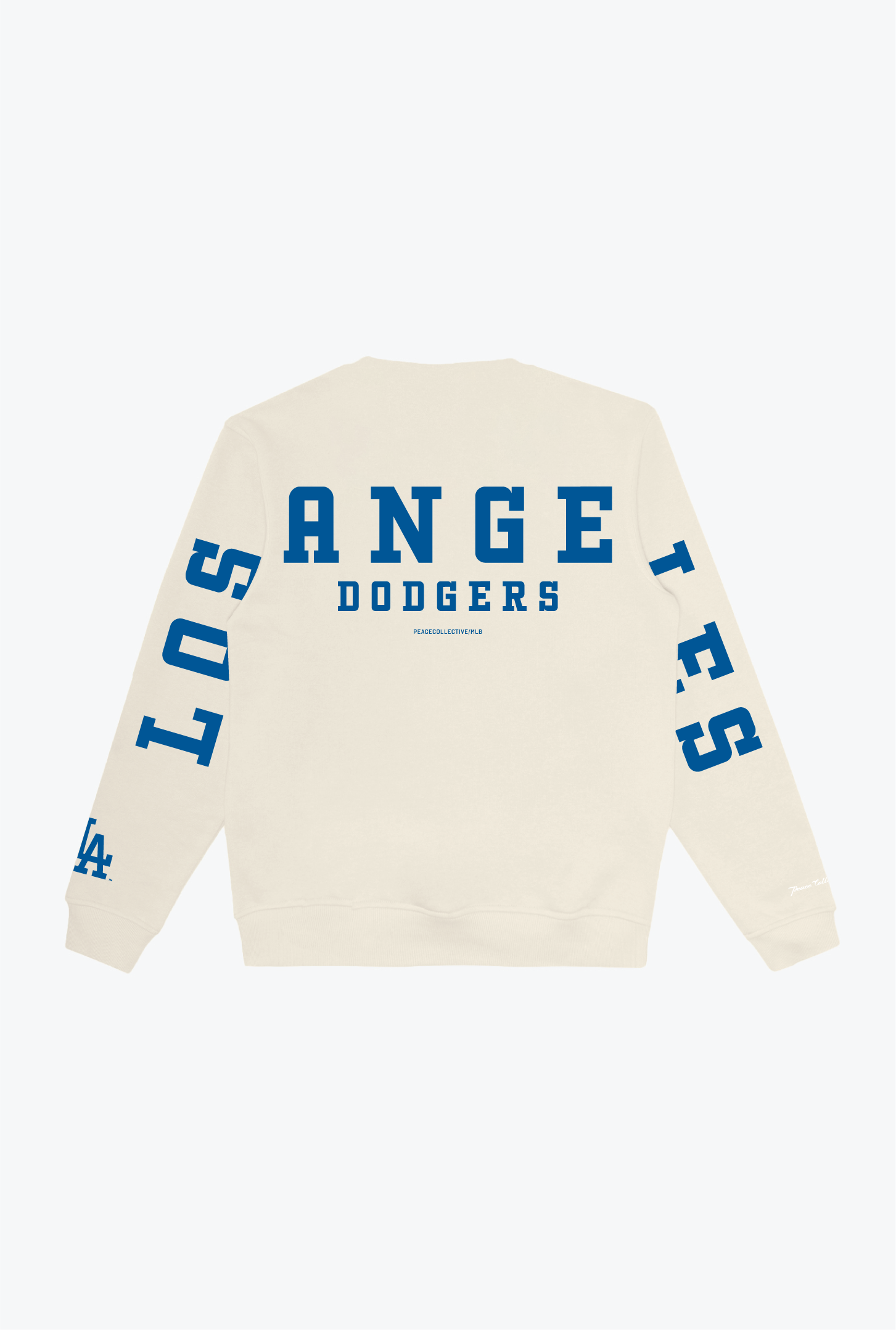 Los Angeles Dodgers Heavyweight Crewneck - Ivory