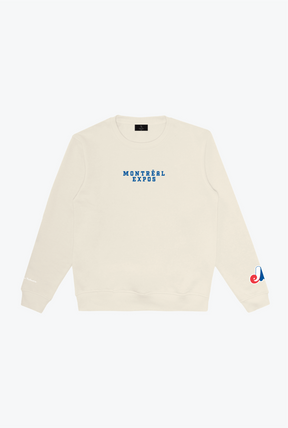 Montréal Expos Heavyweight Crewneck - Ivory
