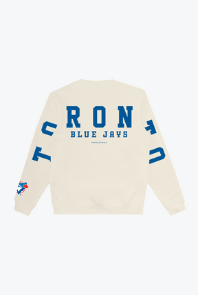 Toronto Blue Jays Heavyweight Crewneck - Ivory