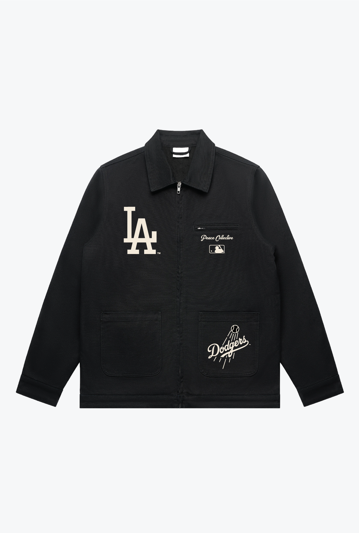 Los Angeles Dodgers Work Jacket - Black