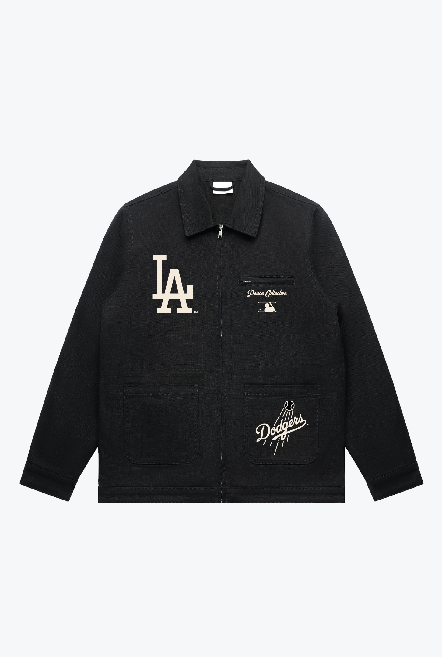 Los Angeles Dodgers Work Jacket - Black