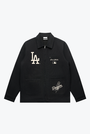 Los Angeles Dodgers Work Jacket - Black