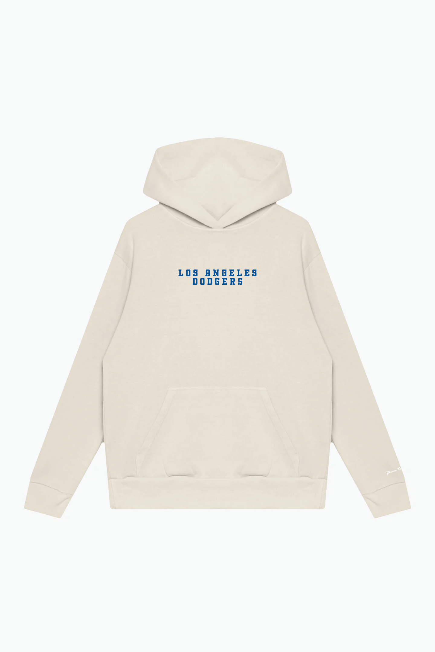 Los Angeles Dodgers Heavyweight Hoodie - Ivory