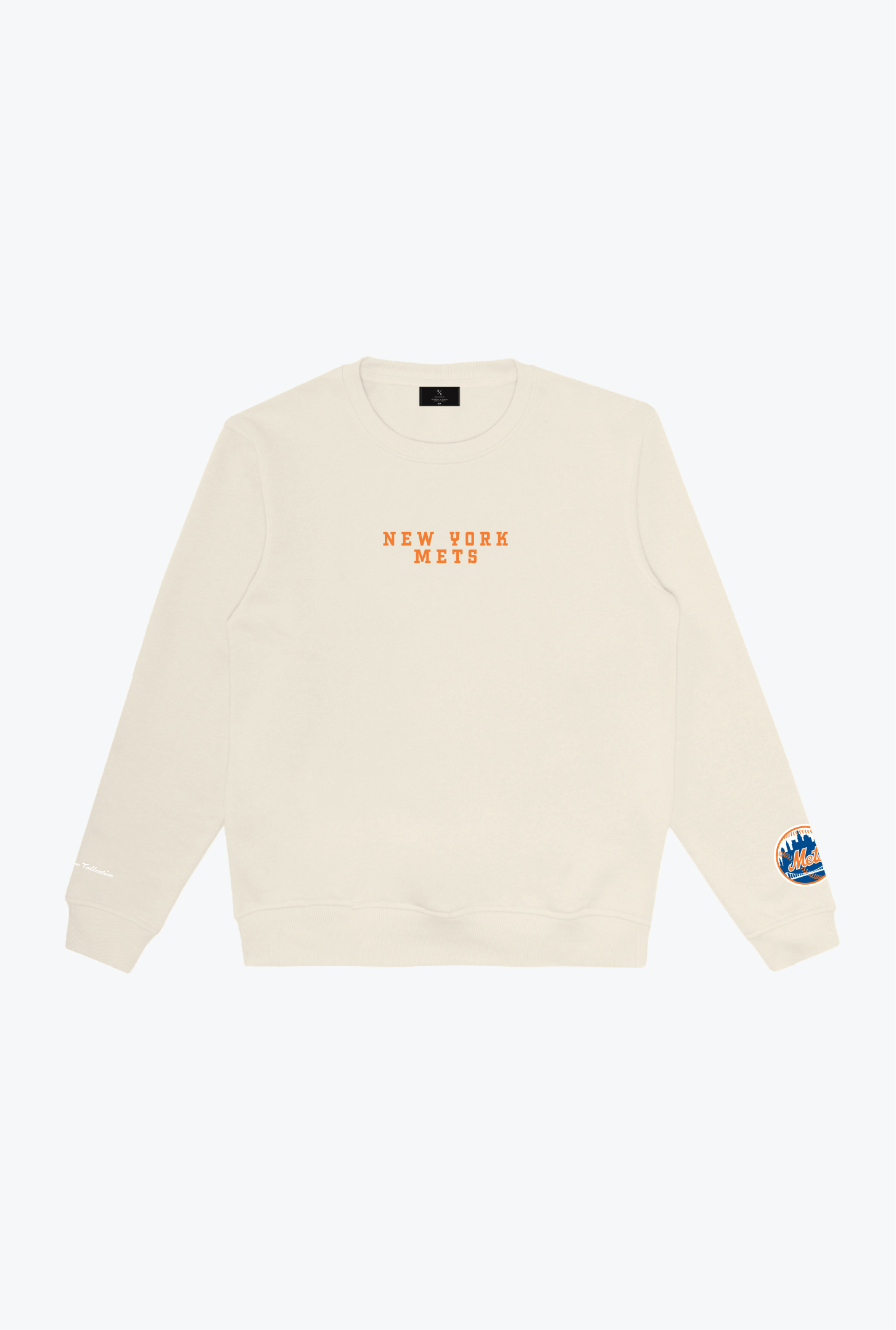 New York Mets Heavyweight Crewneck - Ivory