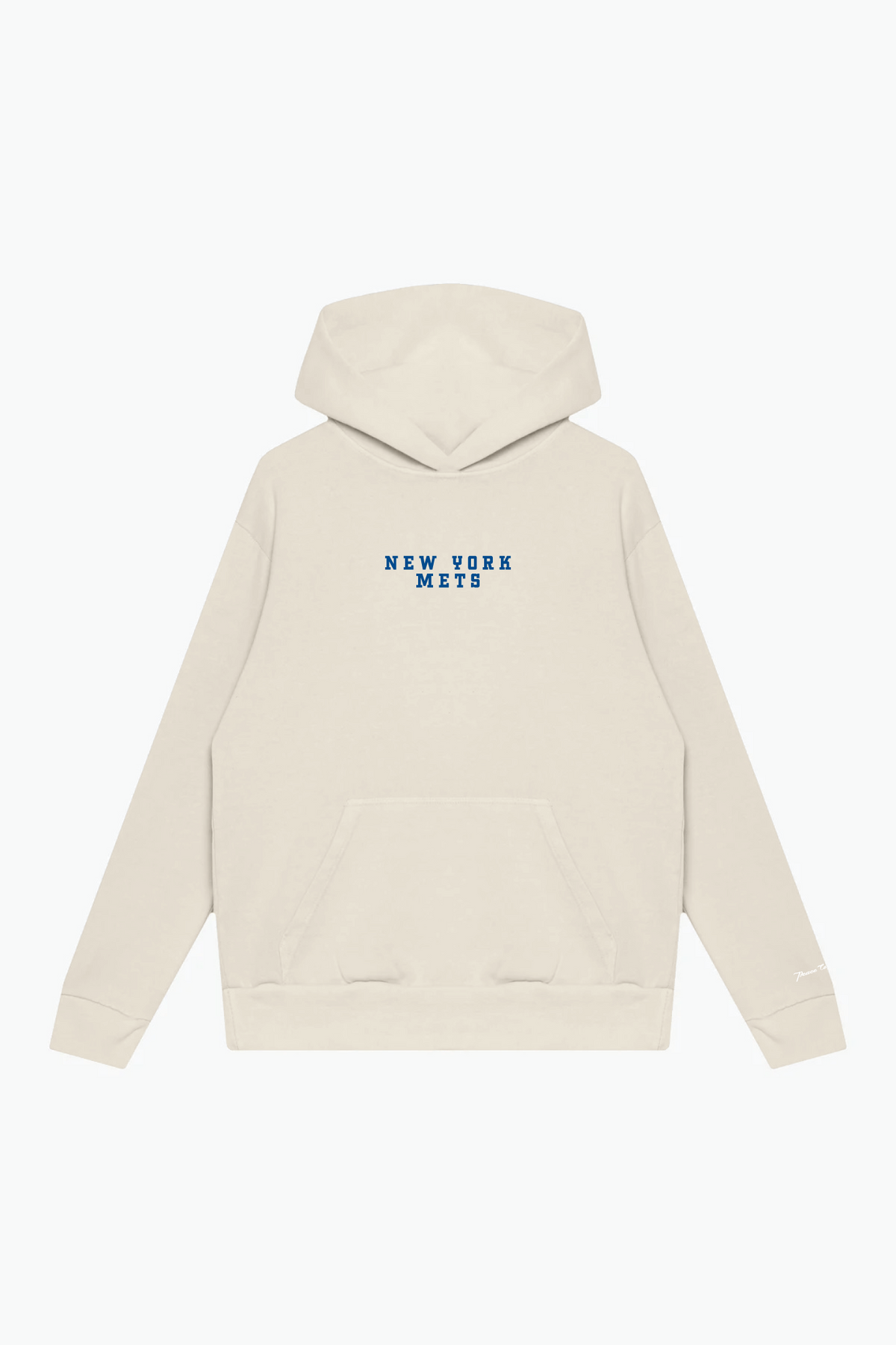New York Mets Heavyweight Hoodie - Ivory