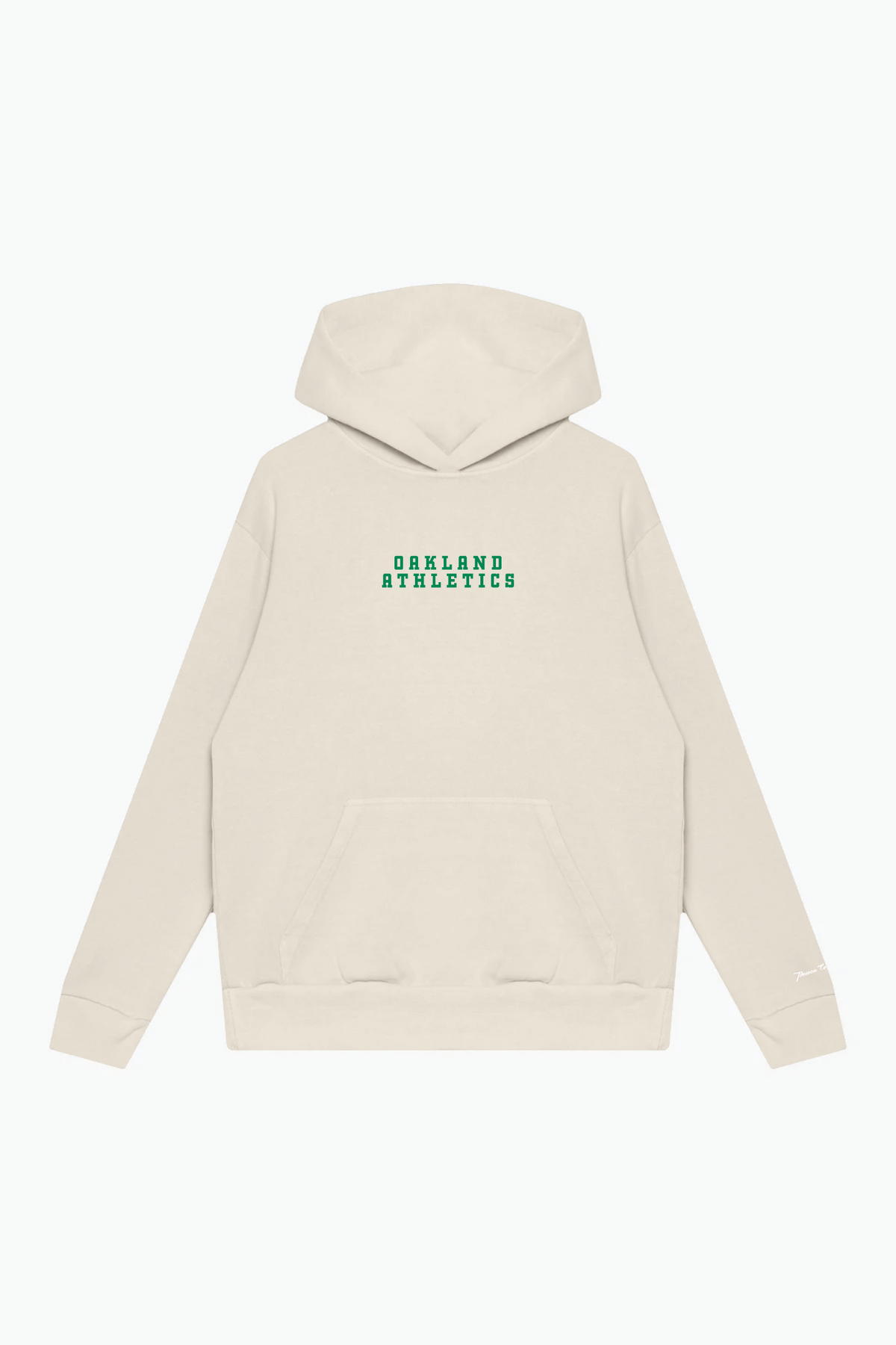 Oakland Athletics Heavyweight Hoodie - Ivory