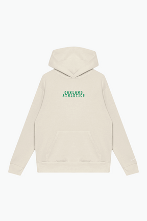 Oakland Athletics Heavyweight Hoodie - Ivory