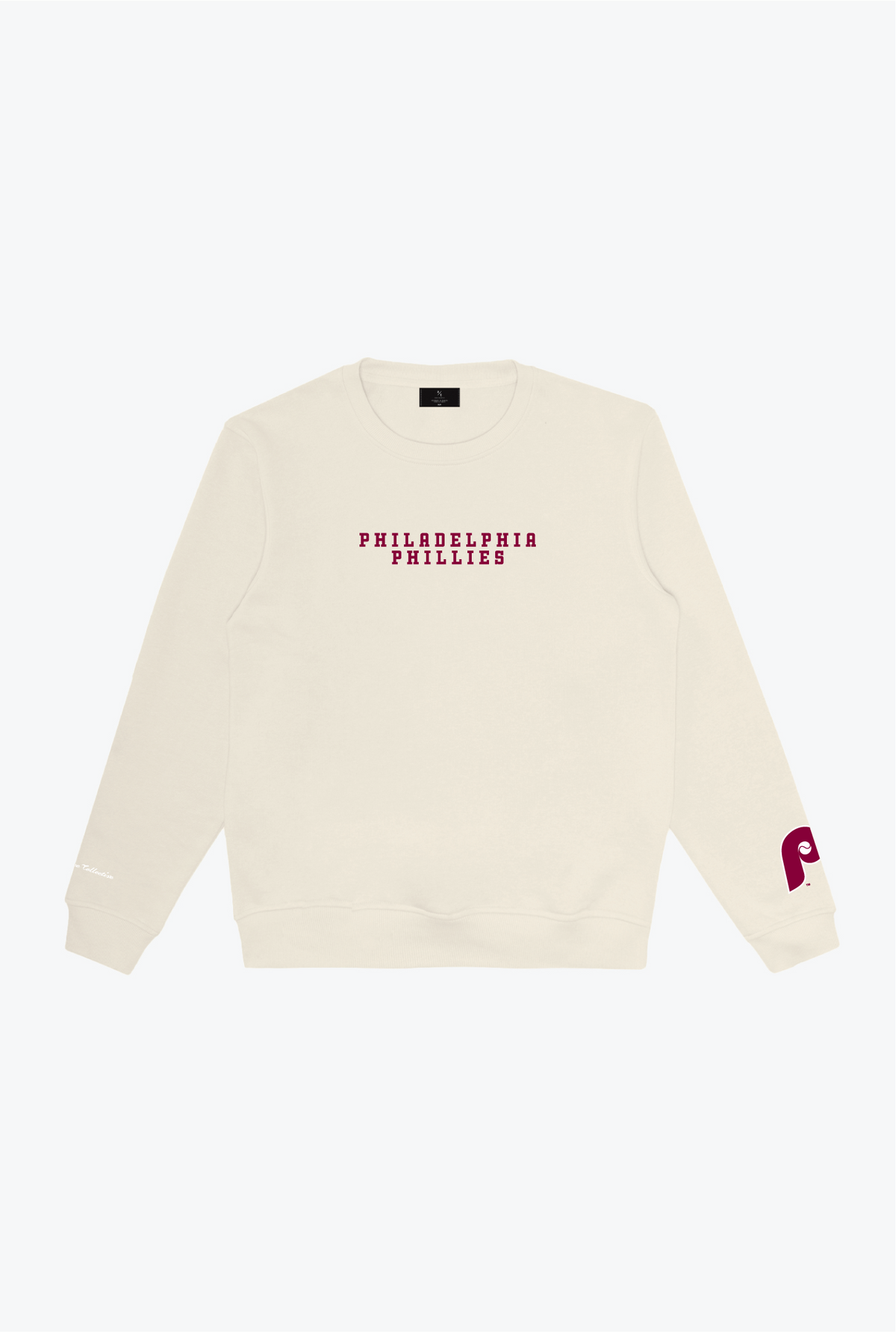 Philadelphia Phillies Heavyweight Crewneck - Ivory