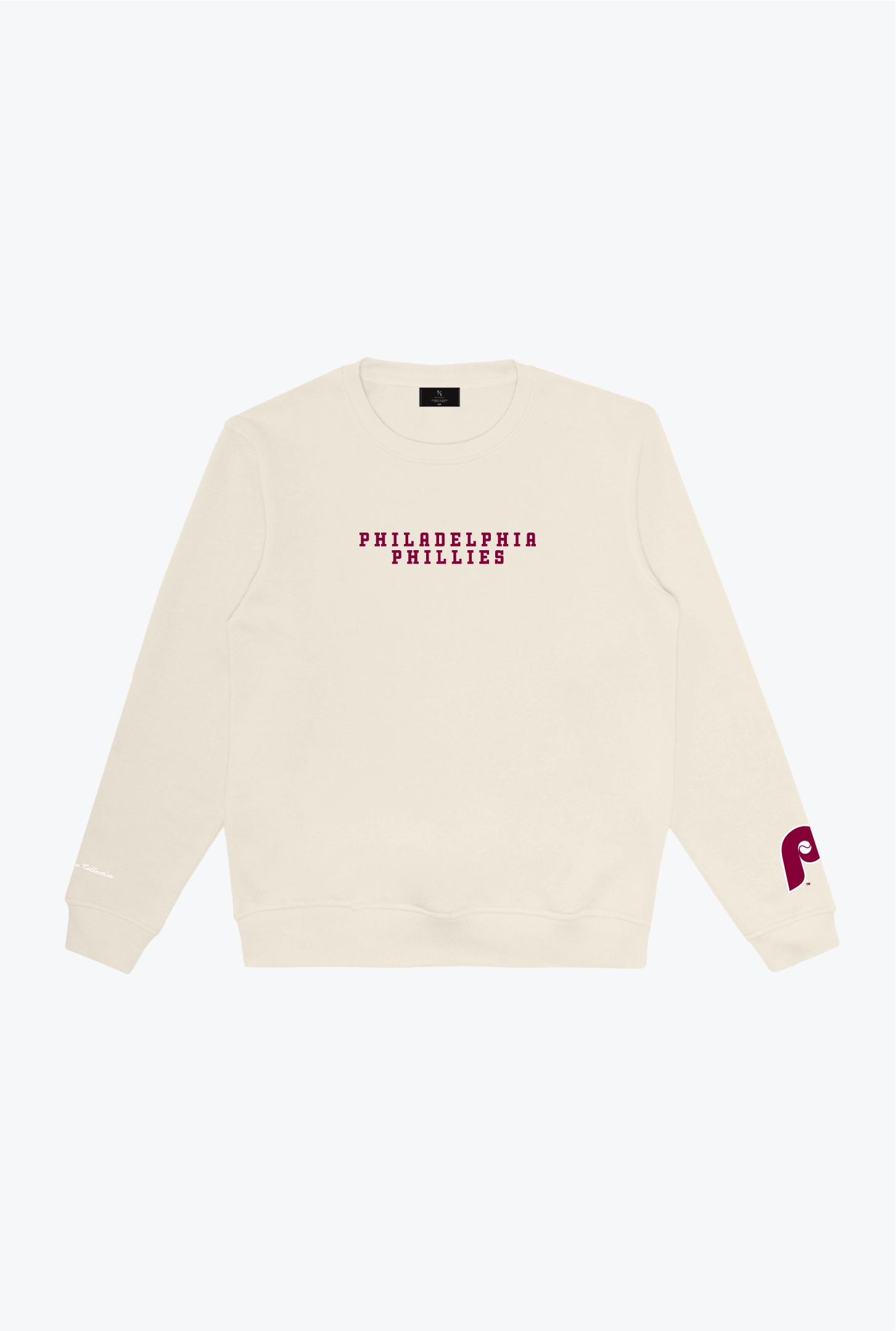 Philadelphia Phillies Heavyweight Crewneck - Ivory