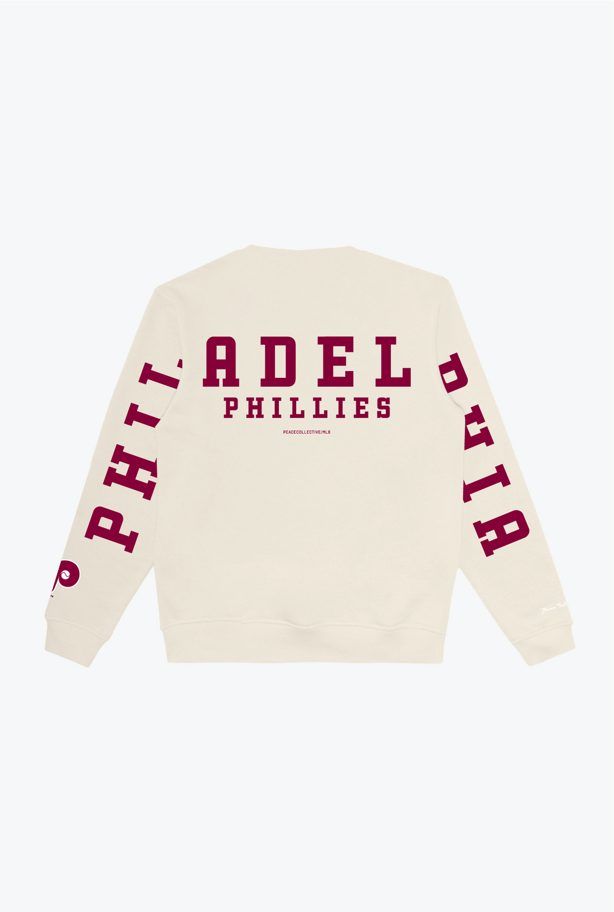 Philadelphia Phillies Heavyweight Crewneck - Ivory