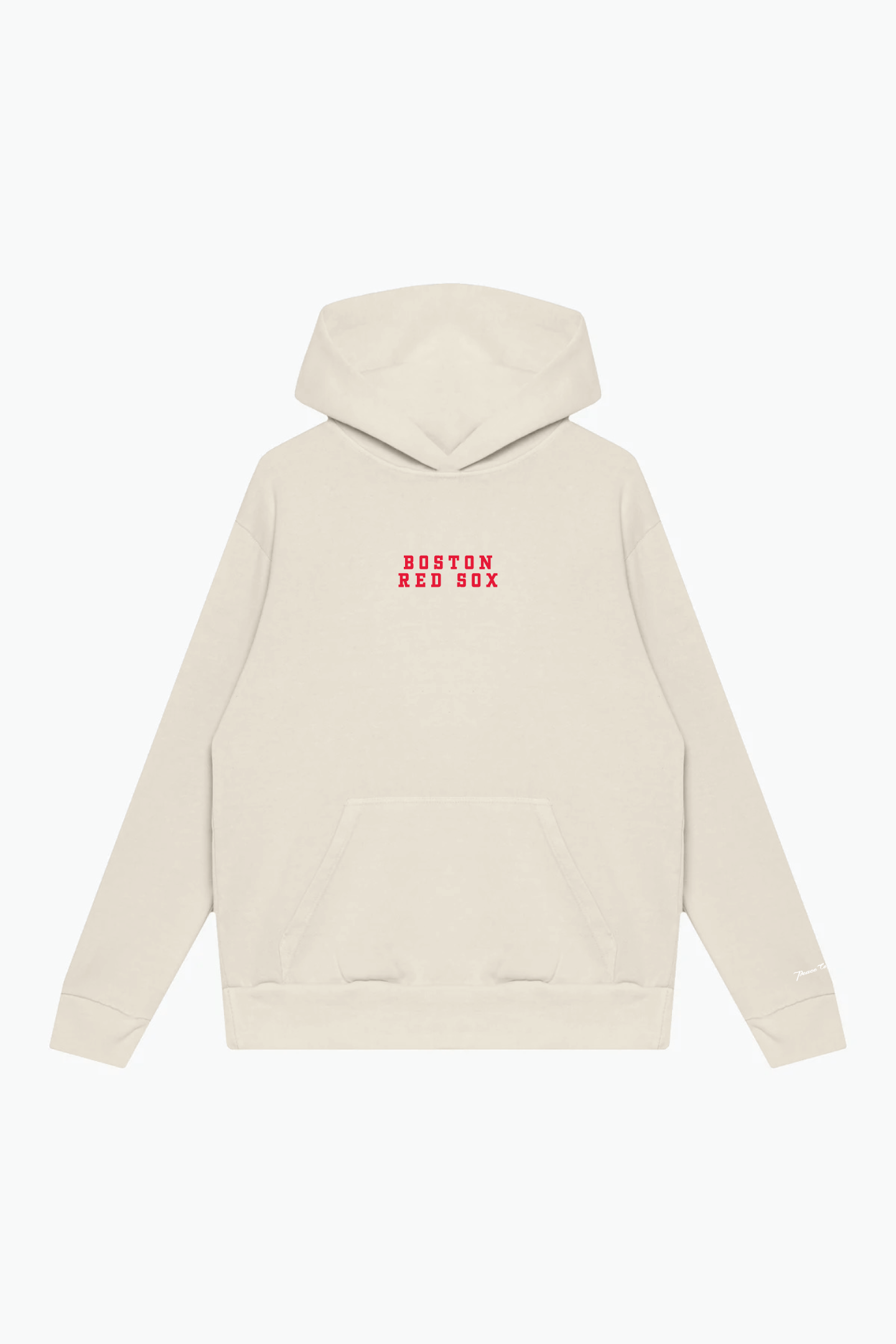 Boston Red Sox Heavyweight Hoodie - Ivory