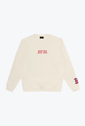 Boston Red Sox Heavyweight Crewneck - Ivory
