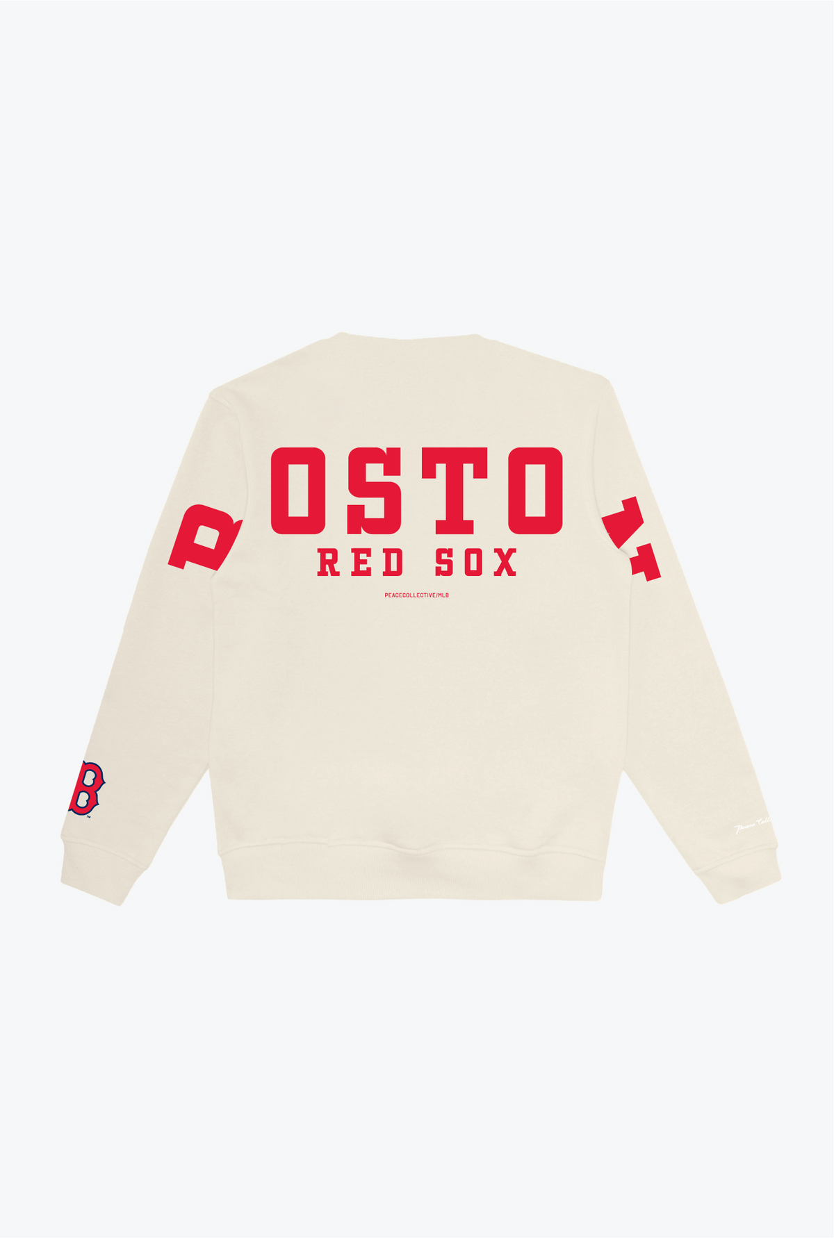 Boston Red Sox Heavyweight Crewneck - Ivory