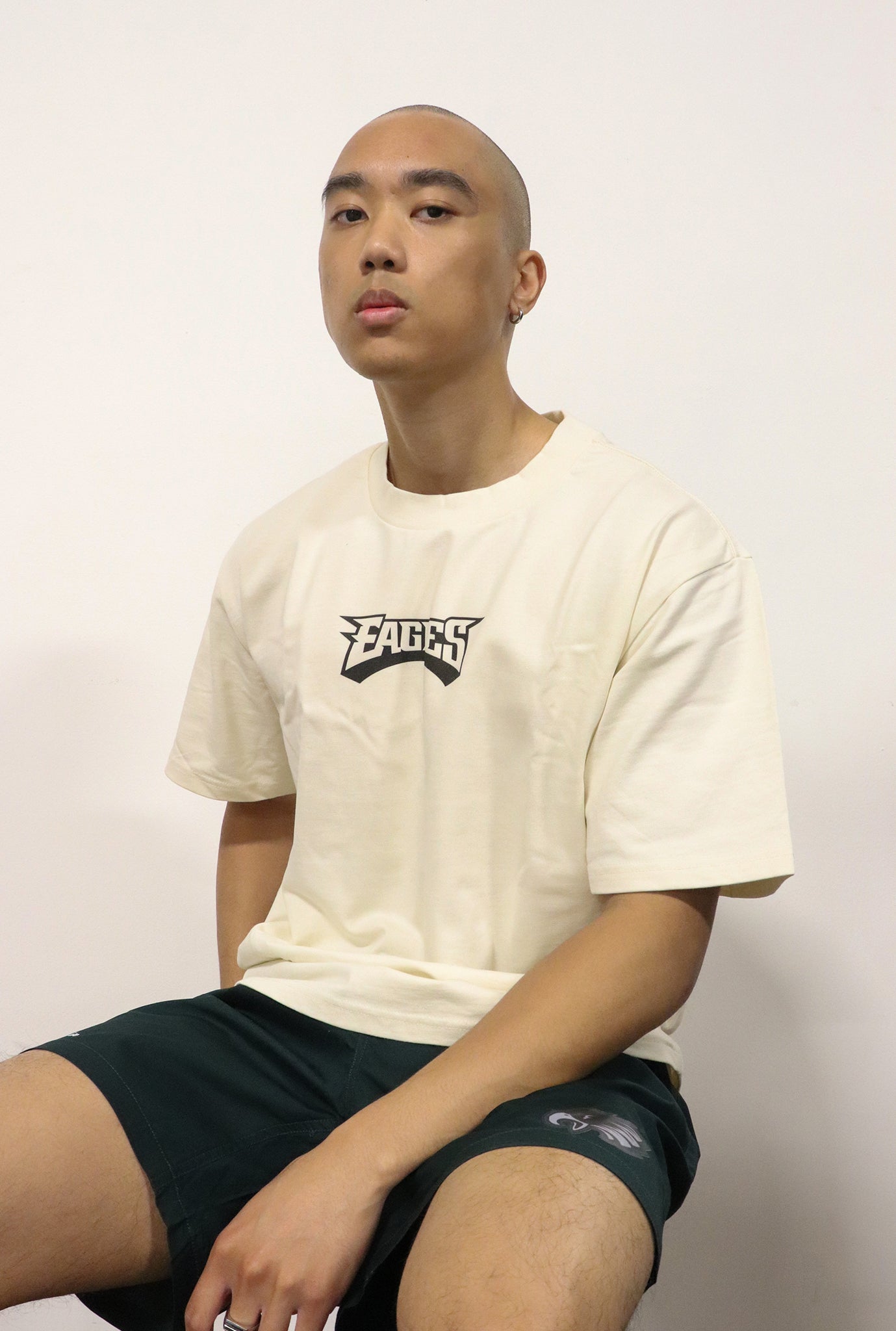 T-Shirt Épais Philadelphia Eagles - Naturel