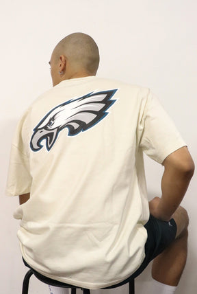 T-Shirt Épais Philadelphia Eagles - Naturel