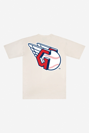 T-Shirt Épais Cleveland Guardians - Naturel