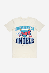 T-Shirt Anaheim Angels Vintage Washed - Ivoire