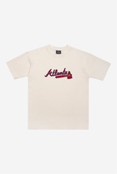 T-Shirt Atlanta Braves Heavyweight - Naturel