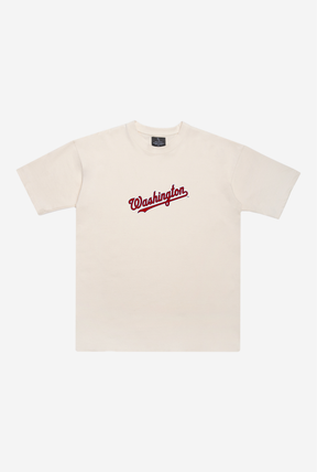 Washington Nationals Heavyweight T-Shirt - Natural