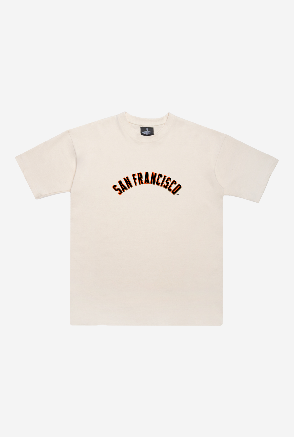 T-shirt poids lourd Giants de San Francisco - Naturel