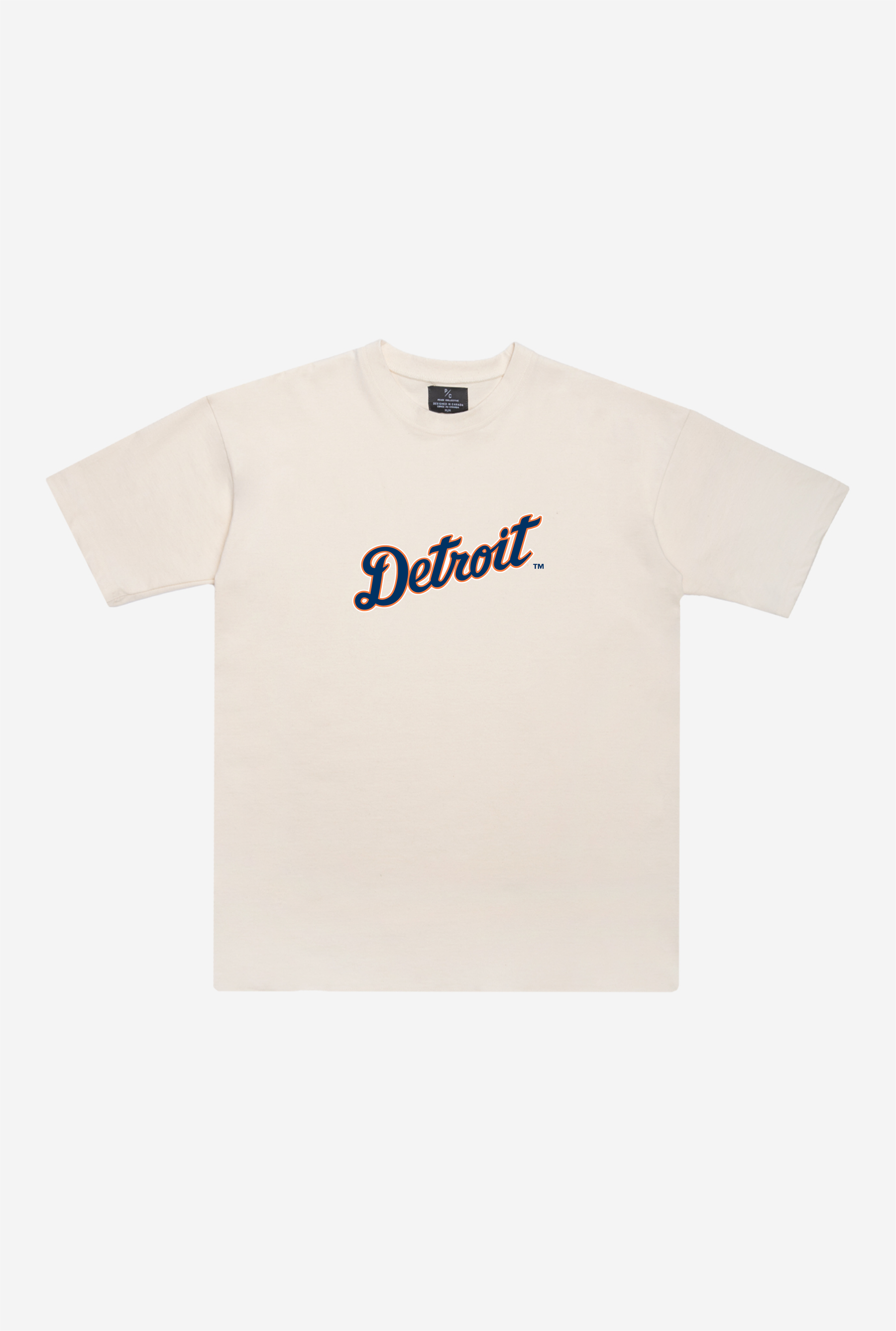 T-Shirt Épais Detroit Tigers - Naturel