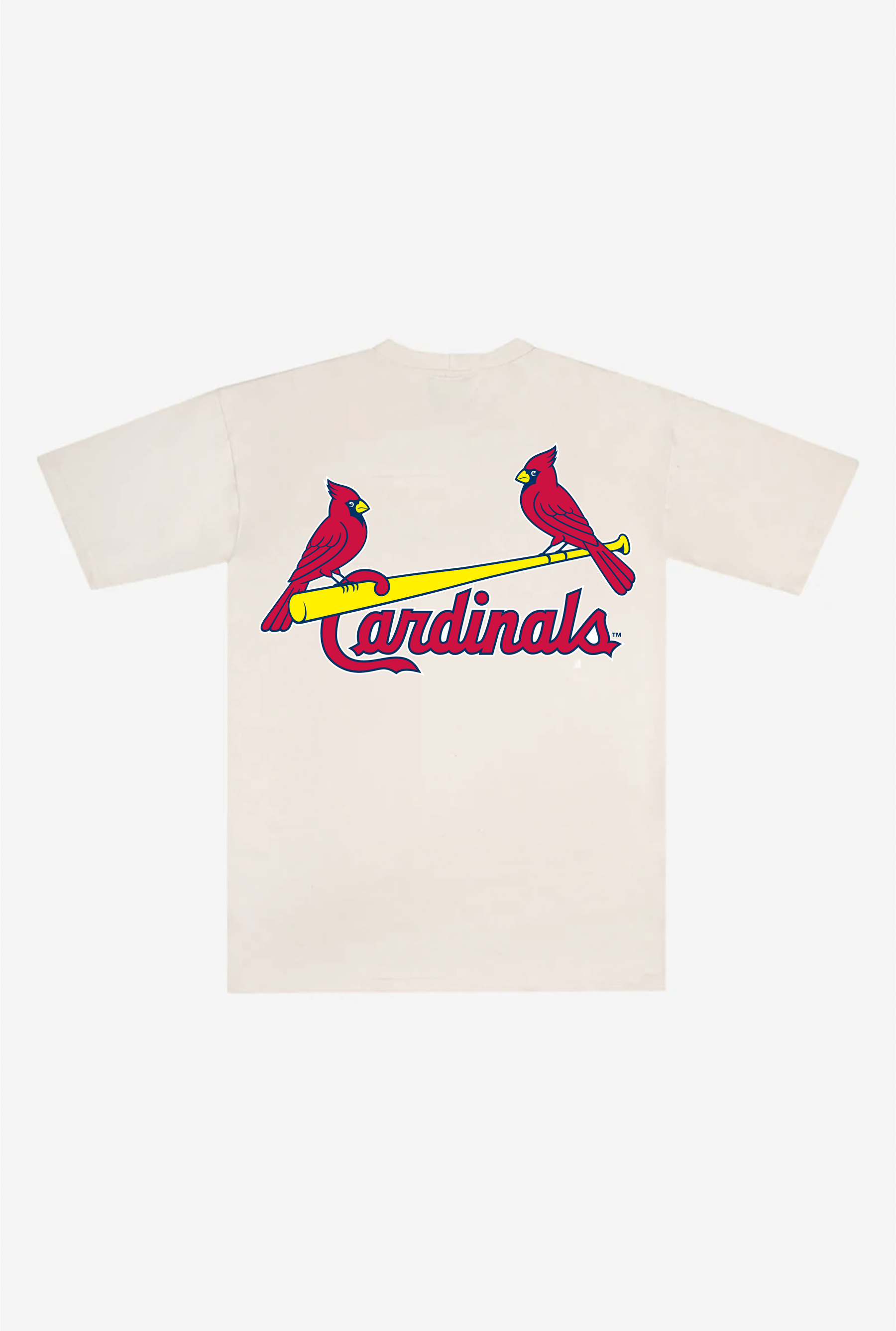 T-Shirt St Louis Cardinals Heavyweight - Naturel