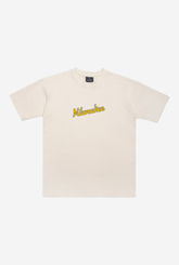 Milwaukee Brewers Heavyweight T-Shirt - Natural