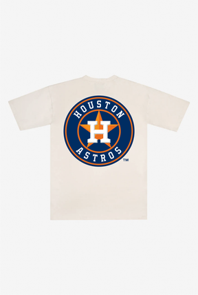 T-shirt poids lourd Astros de Houston - Naturel