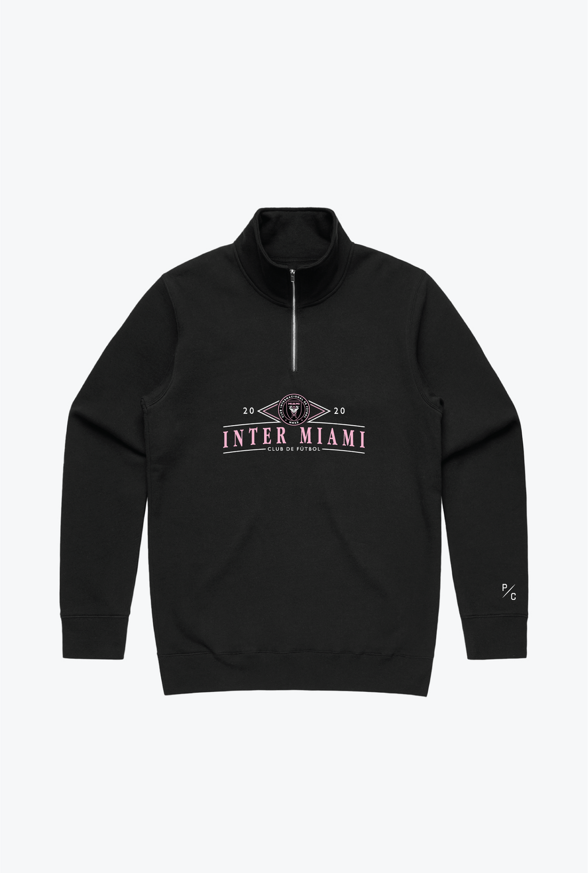 Inter Miami Vintage 1/4 Zip - Black