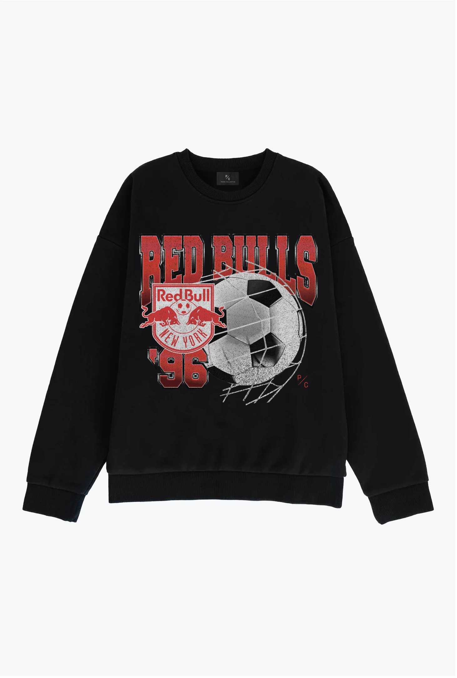 New York Red Bulls Vintage Goal SuperHeavy™️ Crewneck - Black