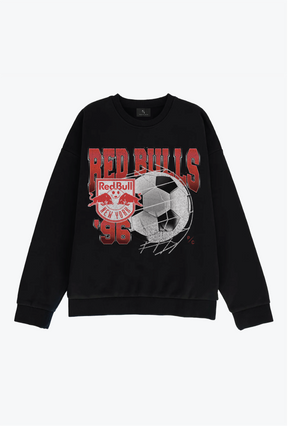 New York Red Bulls Vintage Goal SuperHeavy™️ Crewneck - Black