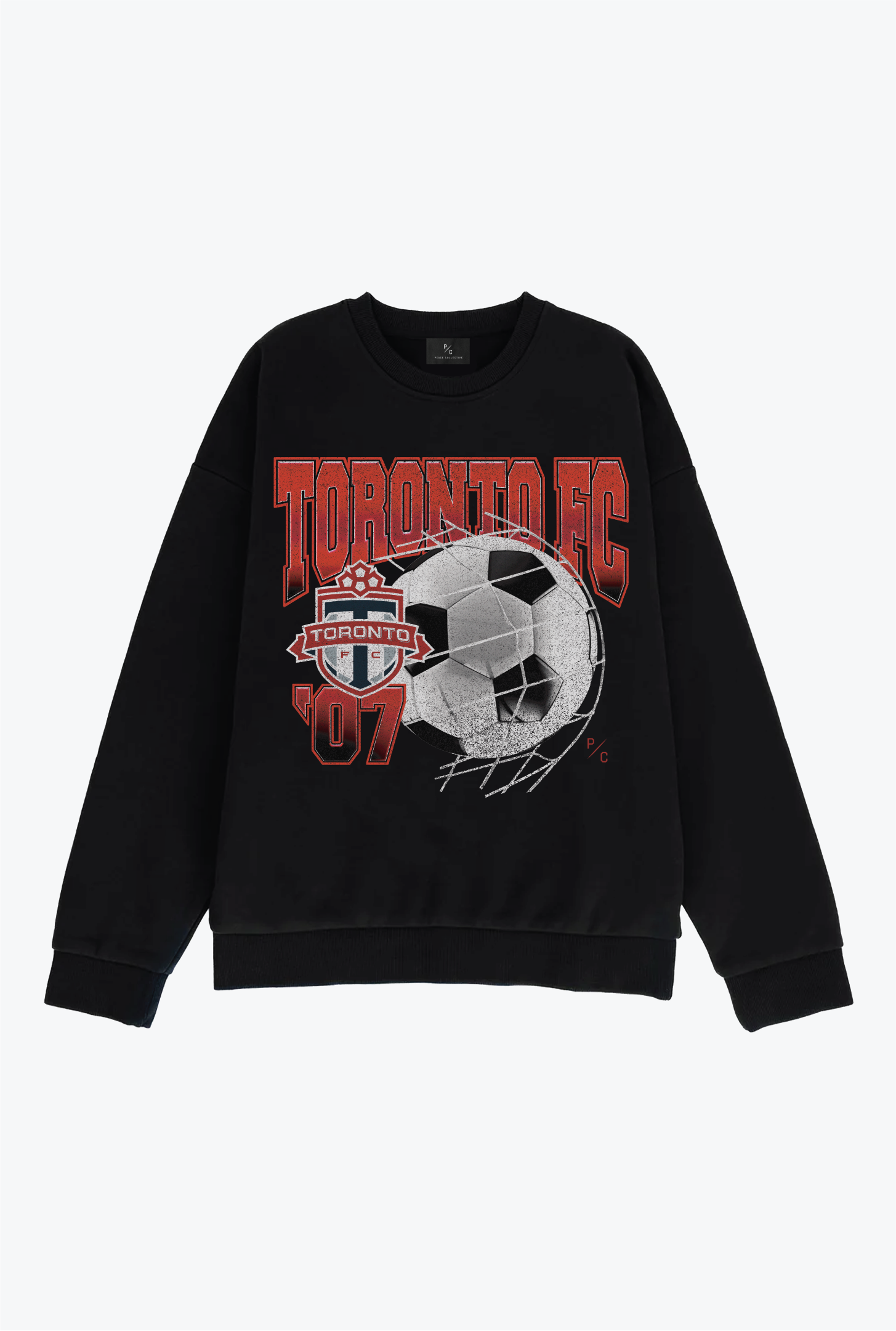 Toronto FC Vintage Goal SuperHeavy™️ Crewneck - Black