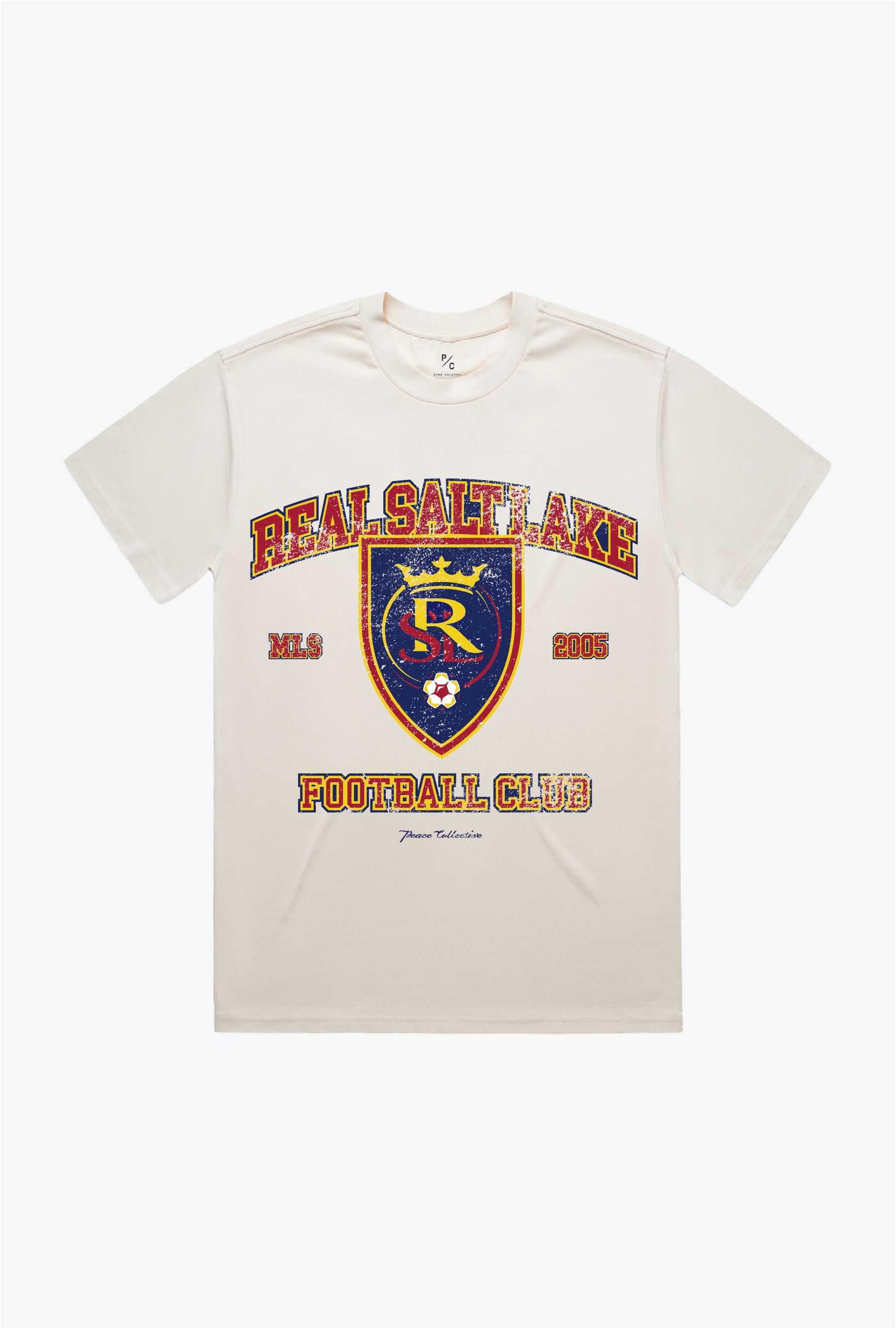 Real Salt Lake Vintage Washed T-Shirt - Ivory