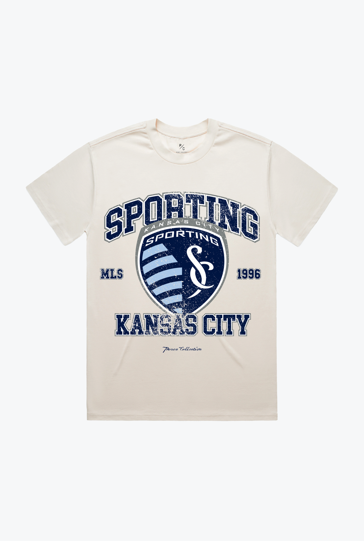 Sporting Kansas City Vintage Washed T-Shirt - Ivory
