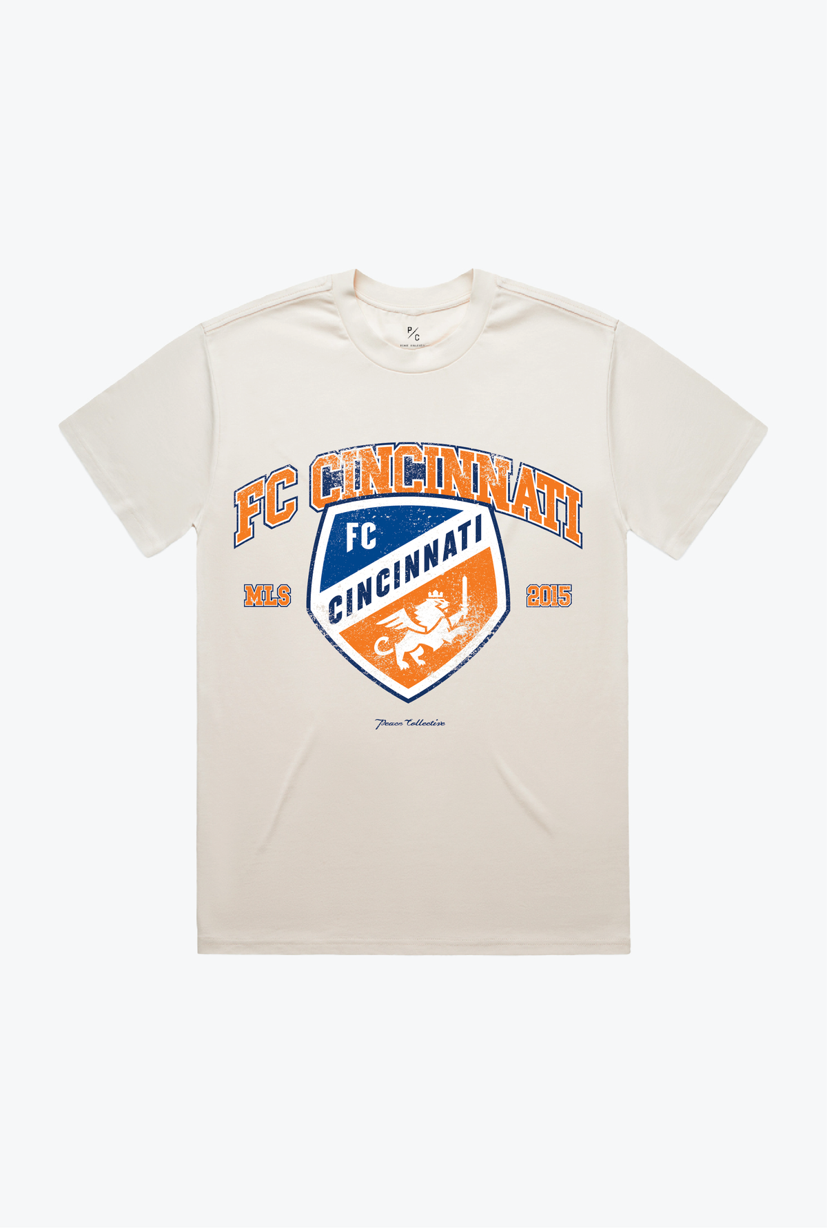 FC Cincinnati Vintage Washed T-Shirt - Ivory