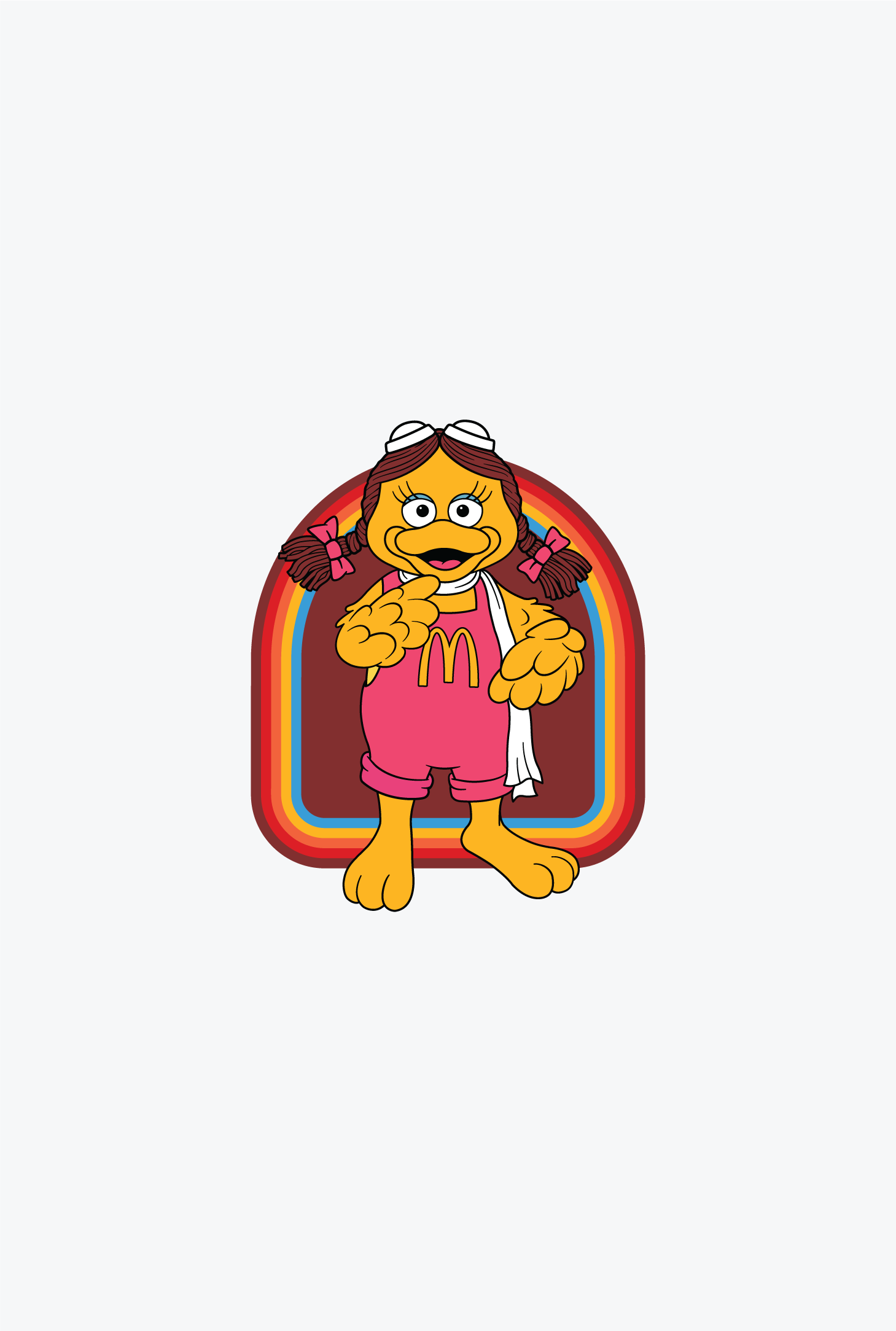 P/C x McDonald's Retro Birdie Patch - Multi