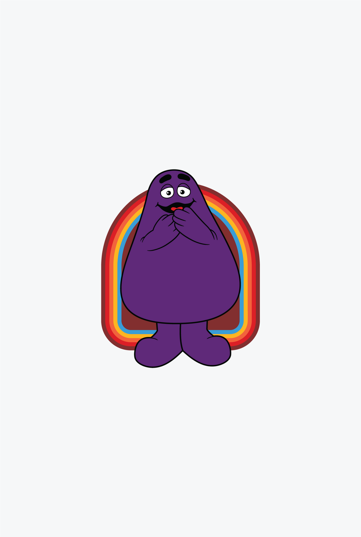 P/C x McDonald's Retro Grimace Patch - Multi