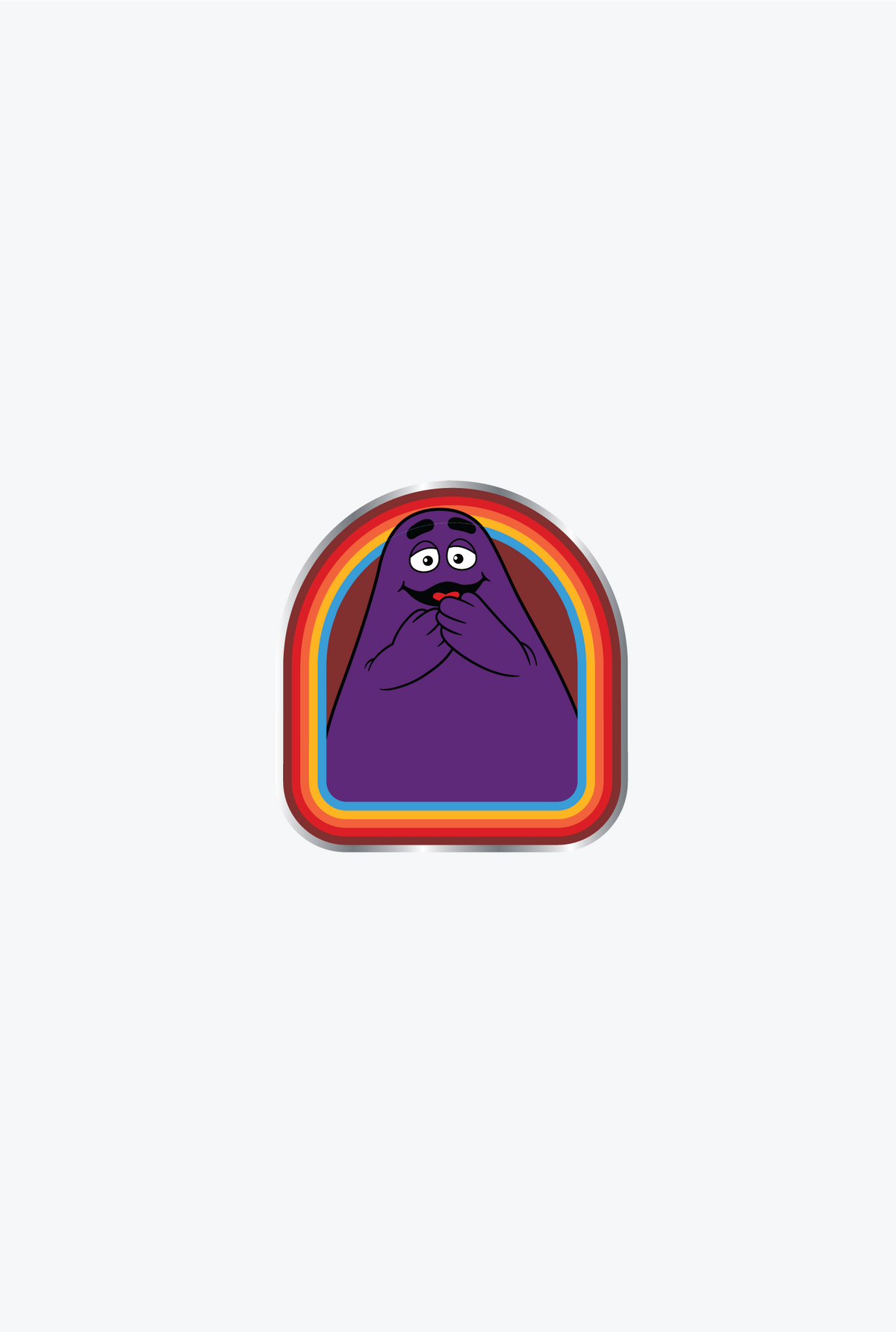 P/C x McDonald's Retro Grimace Pin - Multi