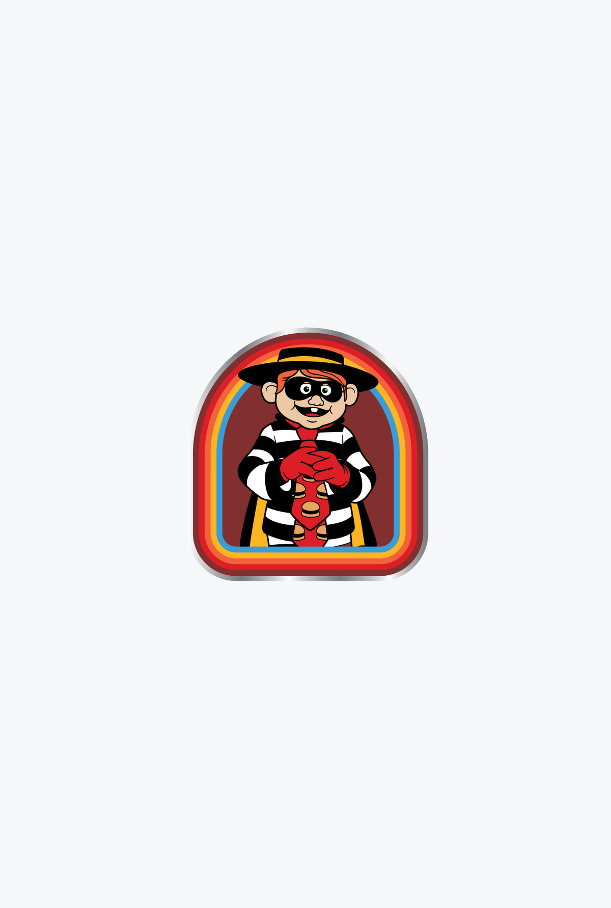 P/C x McDonald's Retro Hamburglar Pin - Multi