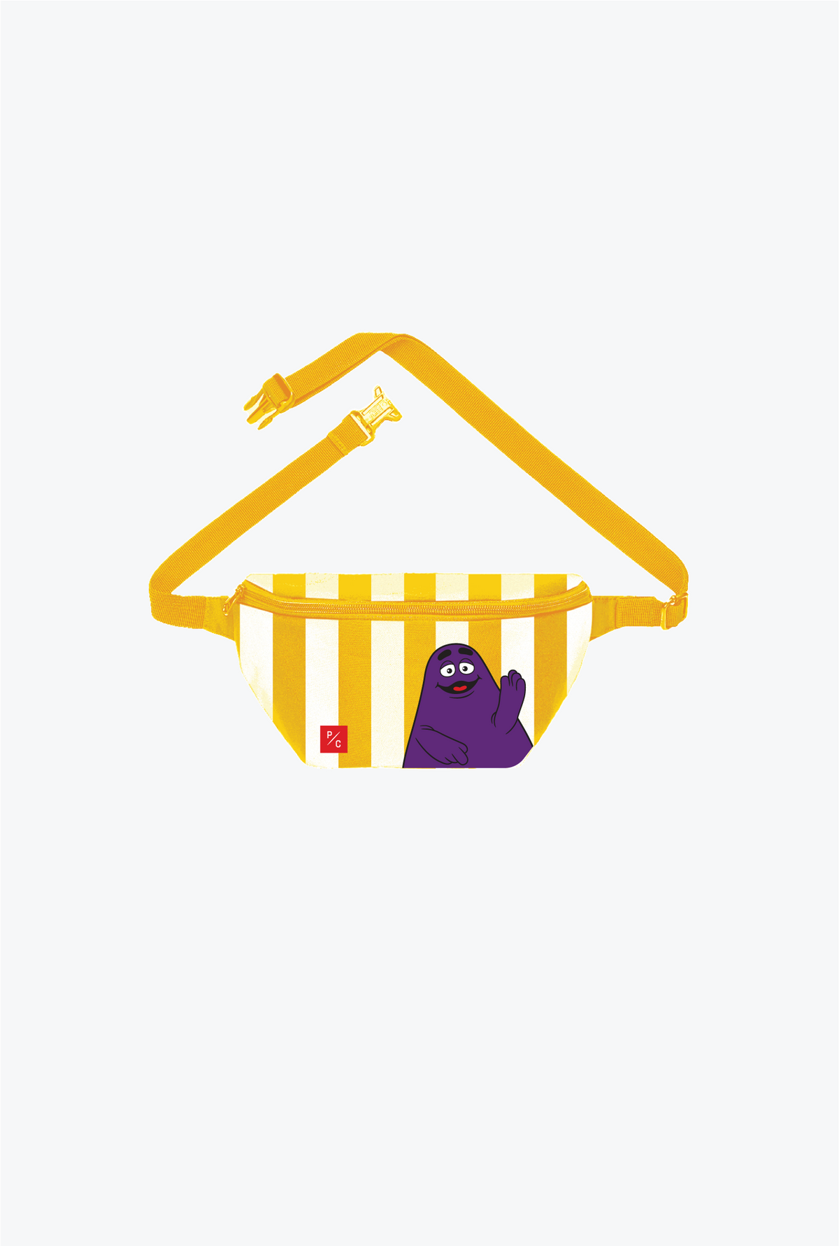 P/C x McDonald's Grimace Waist Bag - Yellow/White