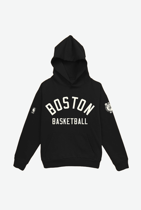 Sweat à capuche épais Boston Celtics - Noir